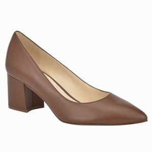 Nine West Tves Dress Pumps - Brown - Ireland (IQ1543096)